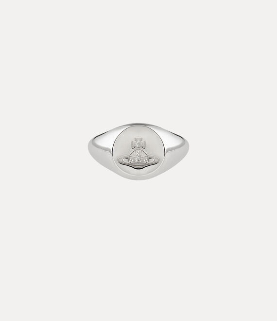 Vivienne Westwood Sigillo Ring Rhodium (925) | 514870QVE