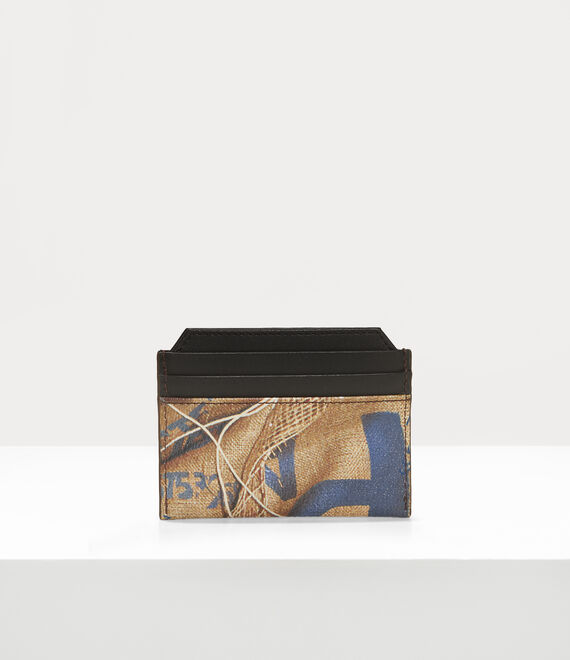 Vivienne Westwood Slim Card Holder Rubbish Print | 251684WIU