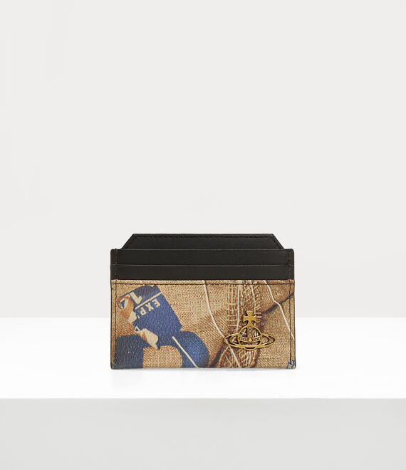 Vivienne Westwood Slim Card Holder Rubbish Print | 251684WIU