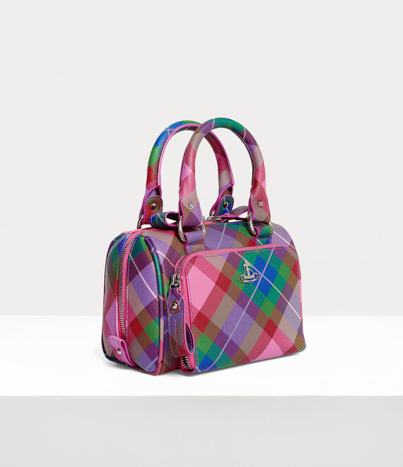 Vivienne Westwood Small Chelsea Bowling Bag Candy Tartan | 179023MQI