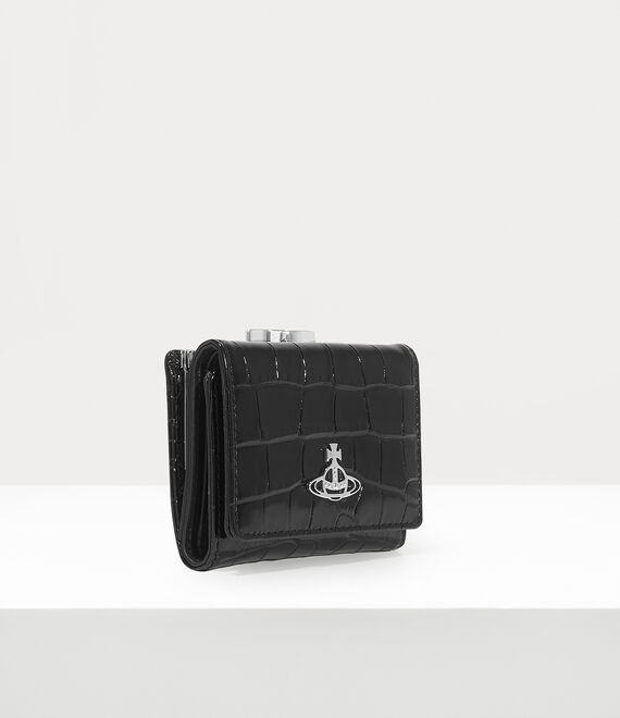 Vivienne Westwood Small Frame Wallet Black | 930572NVZ