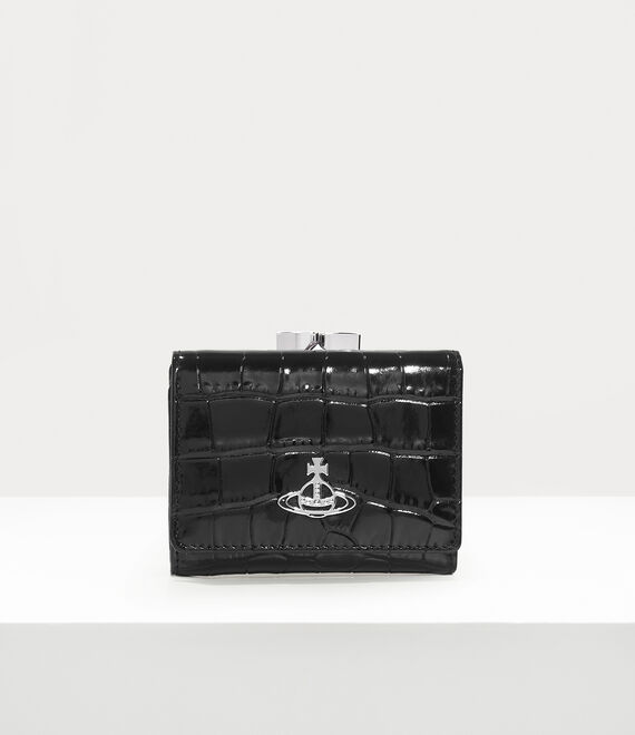 Vivienne Westwood Small Frame Wallet Black | 930572NVZ