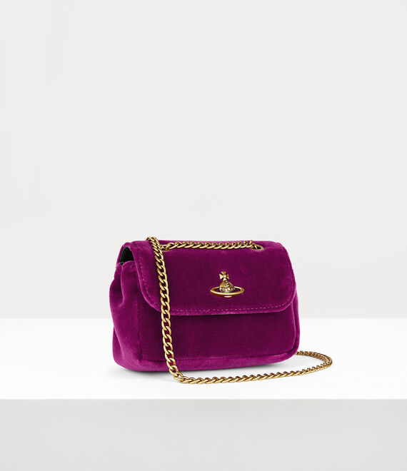 Vivienne Westwood Small Purse With Chain Purple | 856204MYT