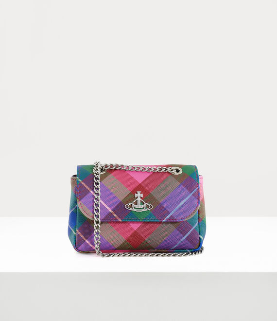 Vivienne Westwood Small Purse With Chain Handbag Candy Tartan | 760852VKM