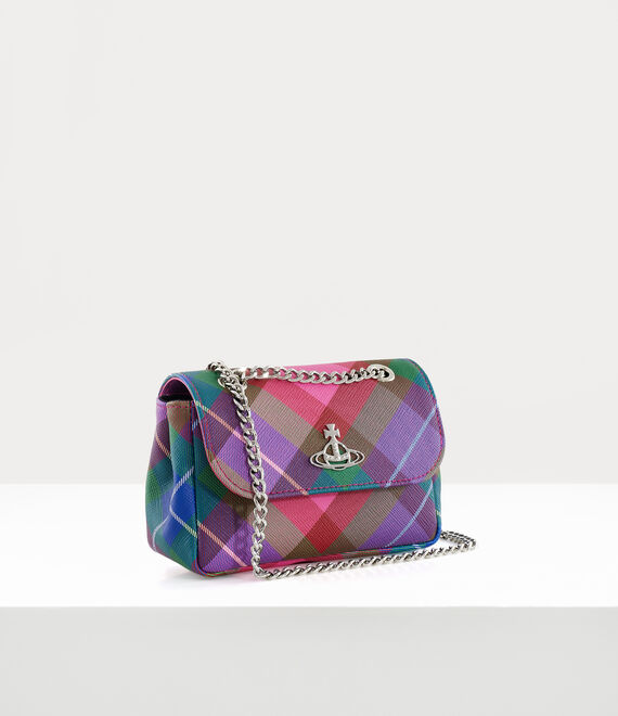 Vivienne Westwood Small Purse With Chain Handbag Candy Tartan | 760852VKM