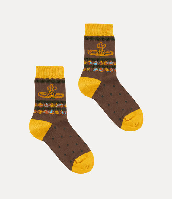 Vivienne Westwood Socks Brown | 562347FDU