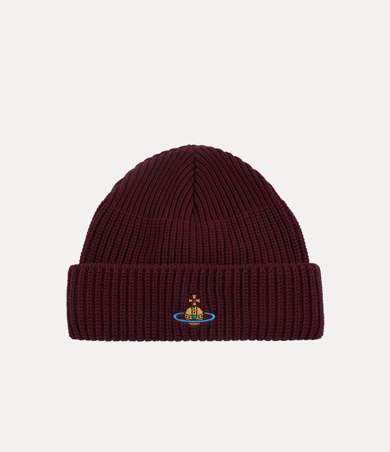 Vivienne Westwood Sporty Beanie Navy Blue | 926075FRA