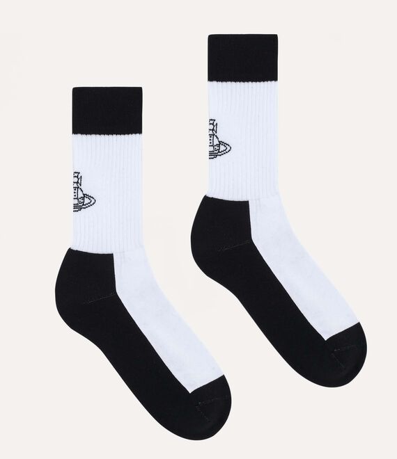 Vivienne Westwood Sporty Socks White | 236975ARN