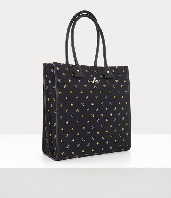 Vivienne Westwood Teddy Tote Bag Black/Baby Orbs | 295034DXC