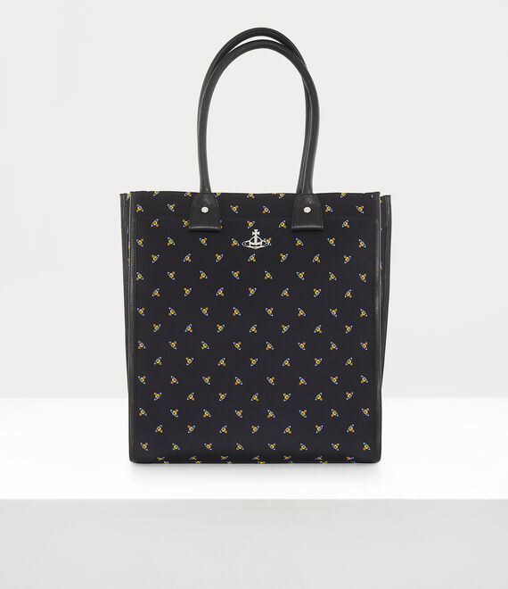 Vivienne Westwood Teddy Tote Bag Black/Baby Orbs | 351904IZV