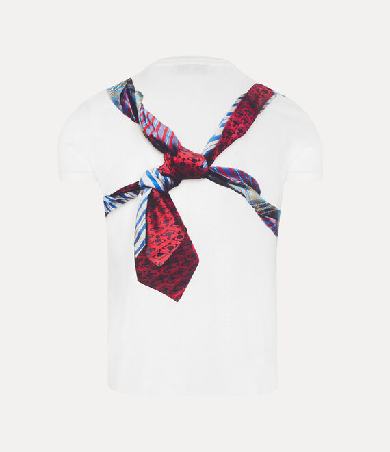 Vivienne Westwood Tie Bondage Peru T-shirt White | 105796OQF