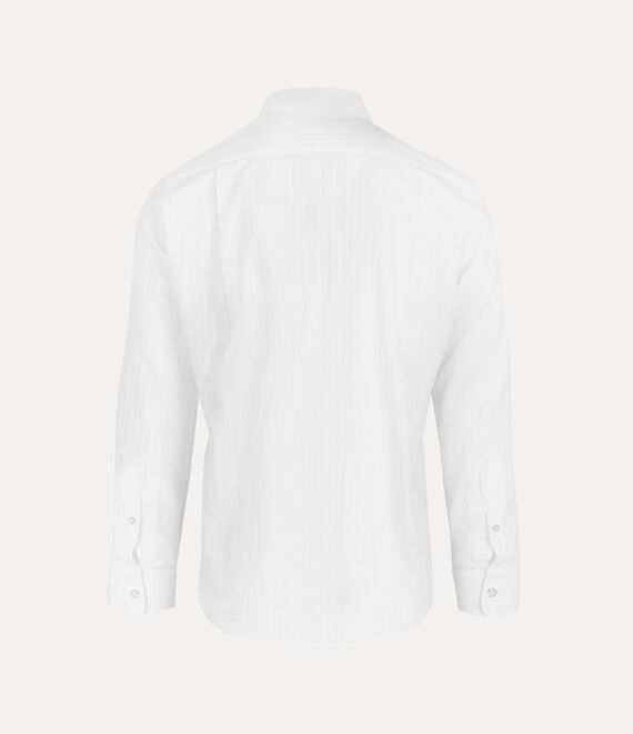 Vivienne Westwood Two Button Krall Shirt White Stripes | 907132JEO