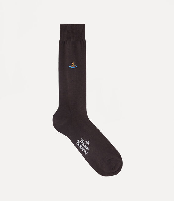 Vivienne Westwood Uni Colour Sock Anthracite | 045681QUM