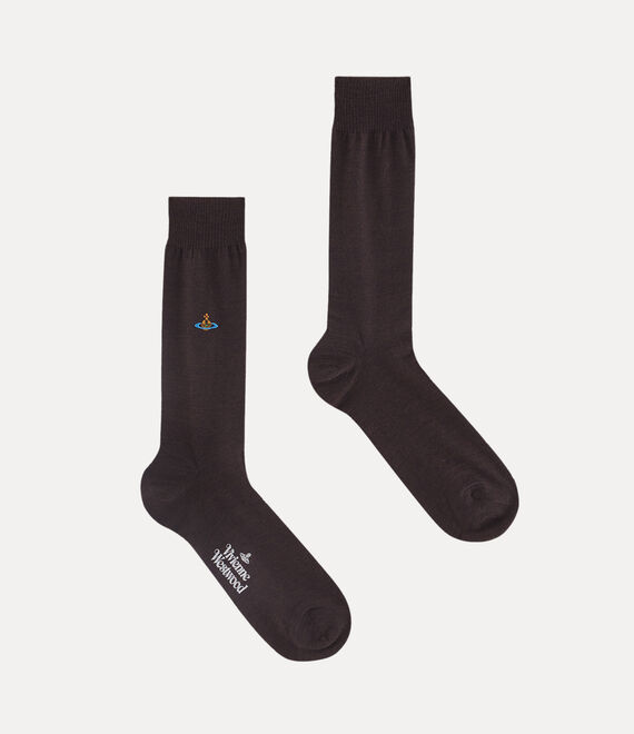 Vivienne Westwood Uni Colour Sock Anthracite | 634528ETU