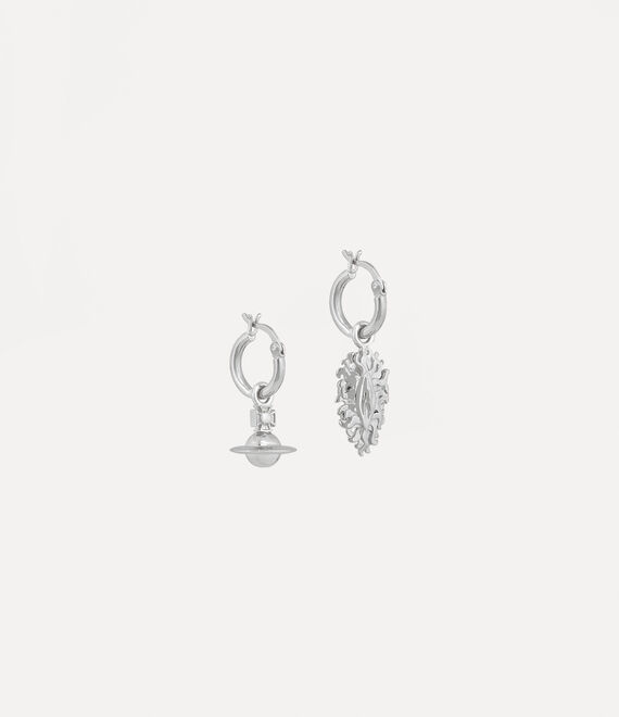 Vivienne Westwood Veronica Earrings Platinum | 570239XFU