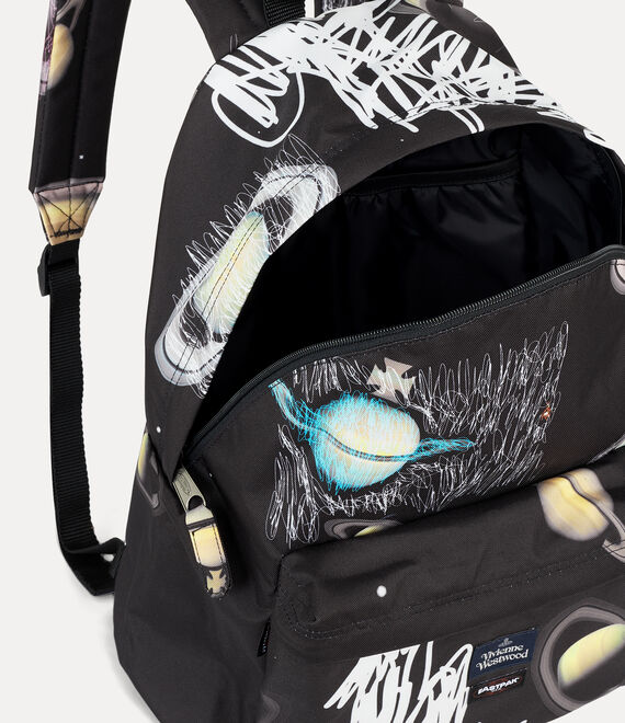 Vivienne Westwood Vw Padded Backpack Planet's Print | 782493EGN