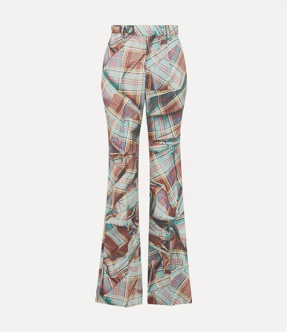 Vivienne Westwood W Ray Trousers Multi Tartan | 745193INU