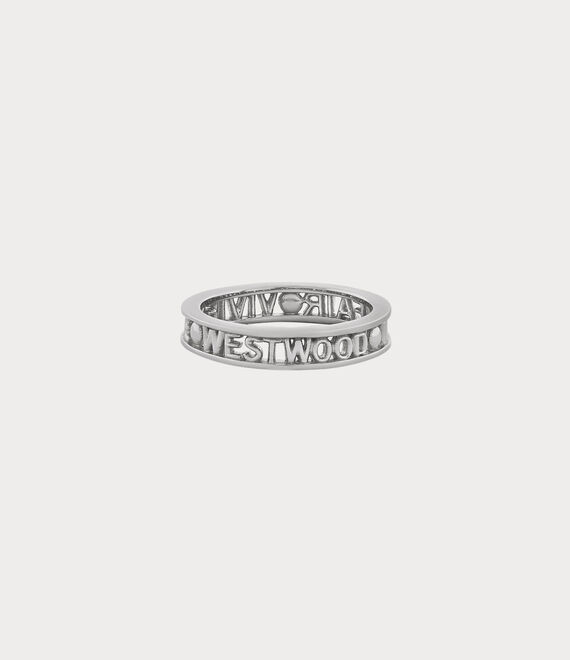 Vivienne Westwood Westminster Ring Rhodium (925) | 538960MAO