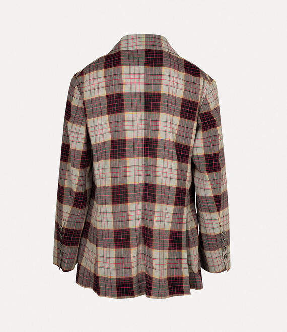 Vivienne Westwood Wreck Jacket Red Check | 476893FDC