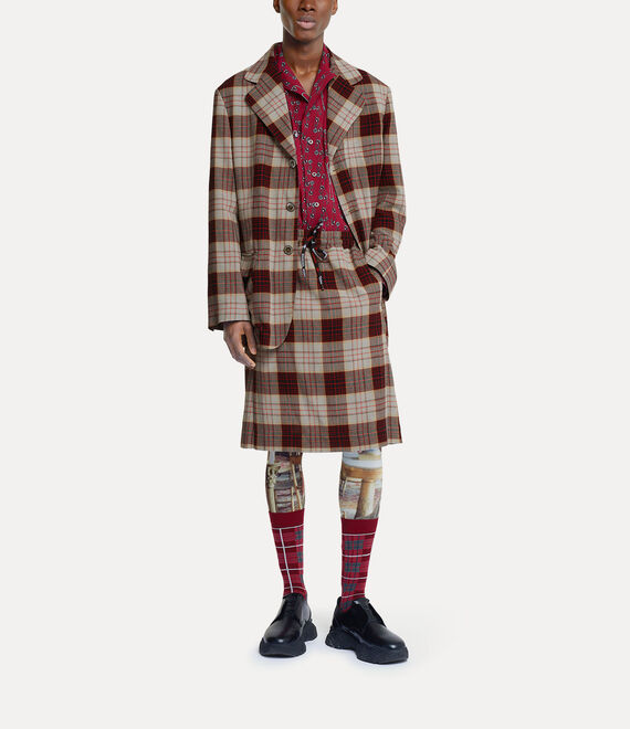 Vivienne Westwood Wreck Jacket Red Check | 476893FDC